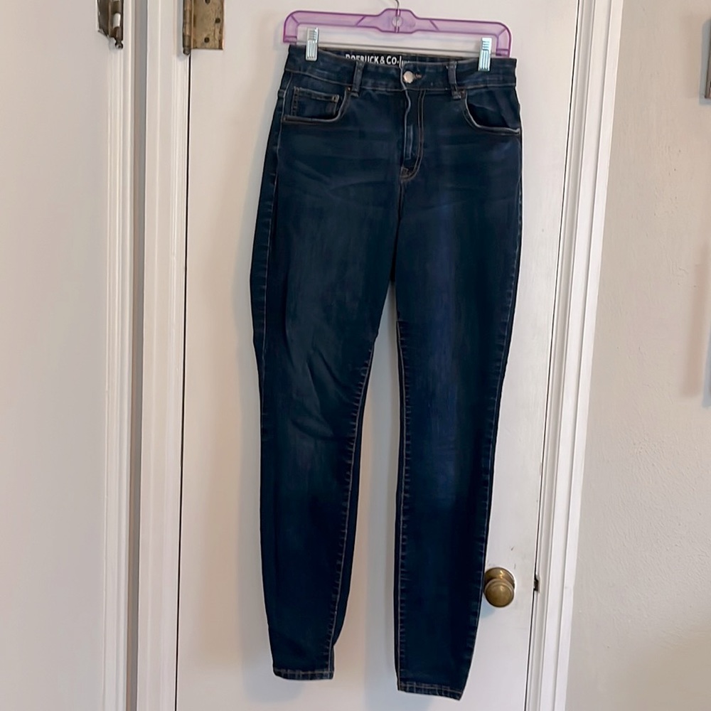 High Rise Dark Blue Jegging
